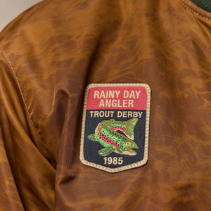 Embroidered montlake jacket by Filson | Whiskey (Brown)