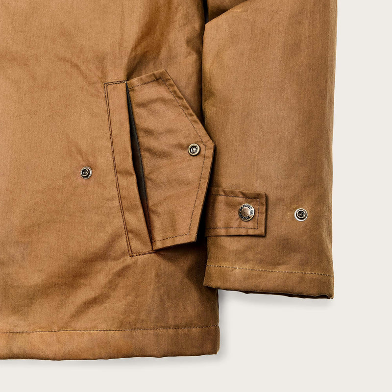 Filson x freeman wool lined raincoat von Filson | Dark tan / amber spr (Brown)