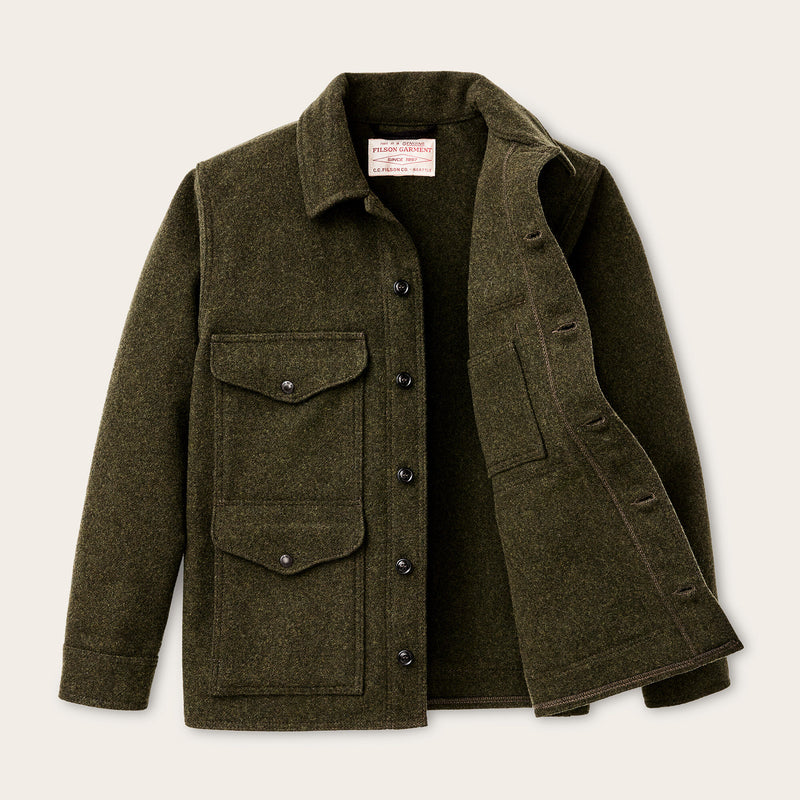Mackinaw wool cruiser jacket von Filson | Forest green (Green)