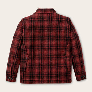 Mackinaw wool cruiser jacket by Filson | North country red pl (Red)