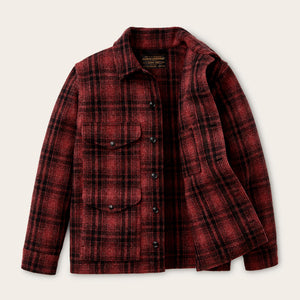 Mackinaw wool cruiser jacket by Filson | North country red pl (Red)