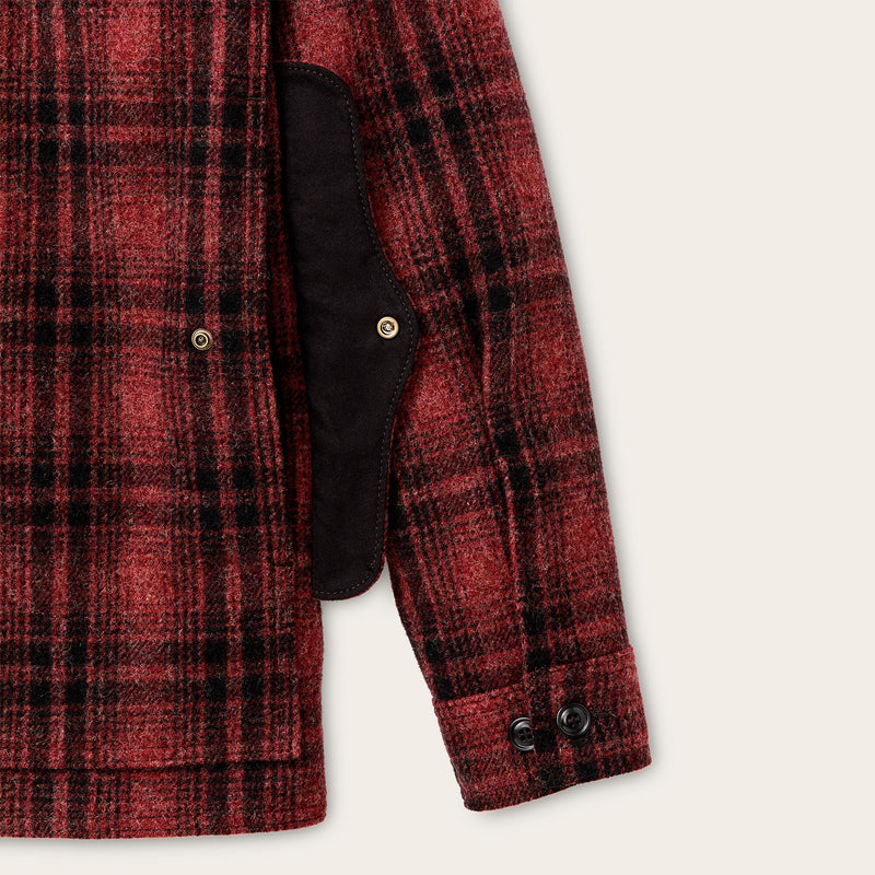 Mackinaw wool cruiser jacket by Filson | North country red pl (Red)