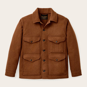 Mackinaw wool cruiser jacket by Filson | Chessie tan (Brown)