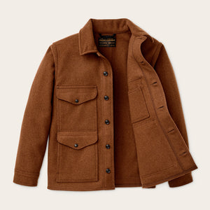 Mackinaw wool cruiser jacket by Filson | Chessie tan (Brown)
