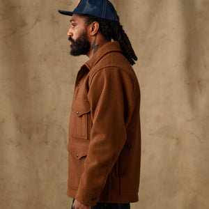 Mackinaw wool cruiser jacket by Filson | Chessie tan (Brown)