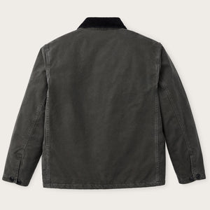 Insulated canvas outfitter jacket von Filson | Peat (Gray)