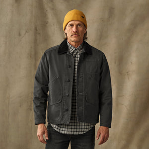 Insulated canvas outfitter jacket von Filson | Peat (Gray)