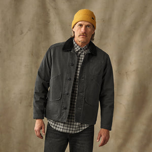 Insulated canvas outfitter jacket von Filson | Peat (Gray)