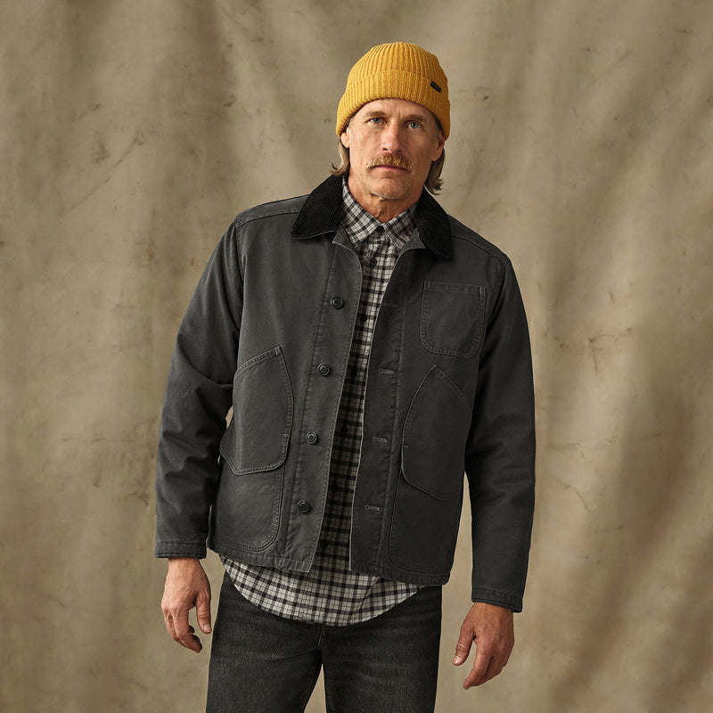 Insulated canvas outfitter jacket von Filson | Peat (Gray)