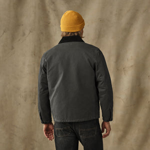 Insulated canvas outfitter jacket von Filson | Peat (Gray)
