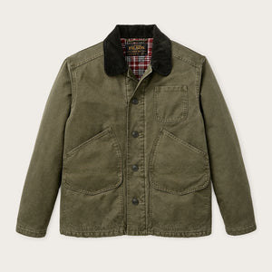 Insulated canvas outfitter jacket von Filson | Dark olive (Green)
