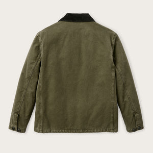 Insulated canvas outfitter jacket von Filson | Dark olive (Green)