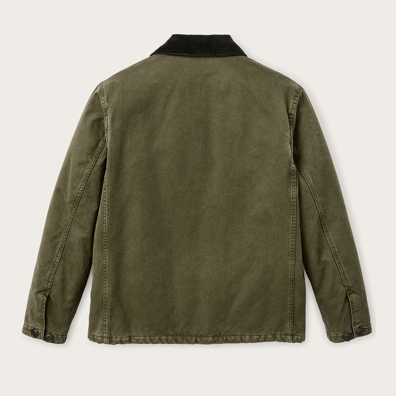 Insulated canvas outfitter jacket von Filson | Dark olive (Green)