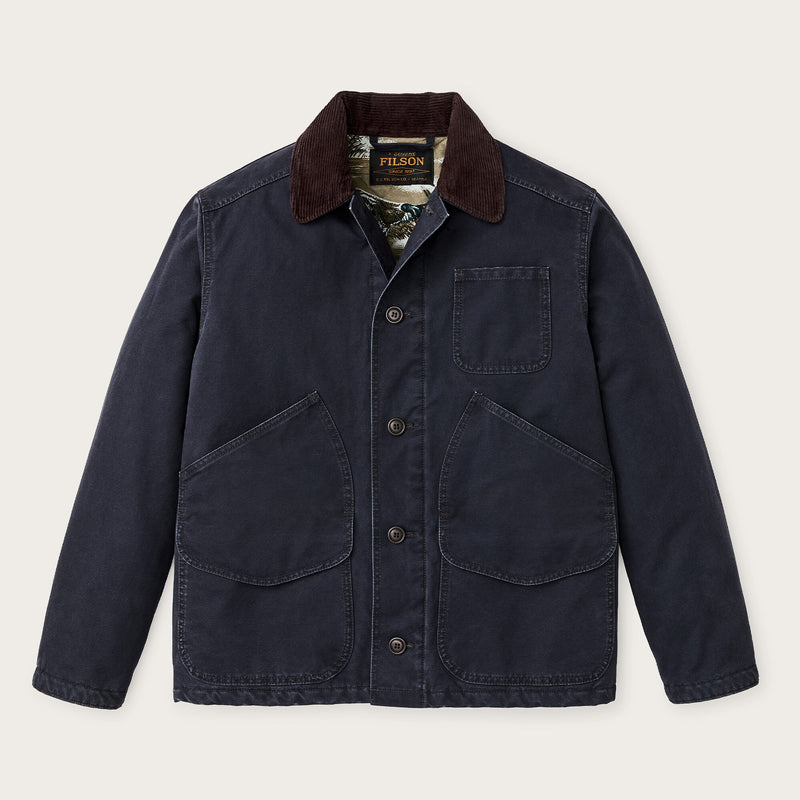 Insulated canvas outfitter jacket von Filson | Dark navy (Blue)