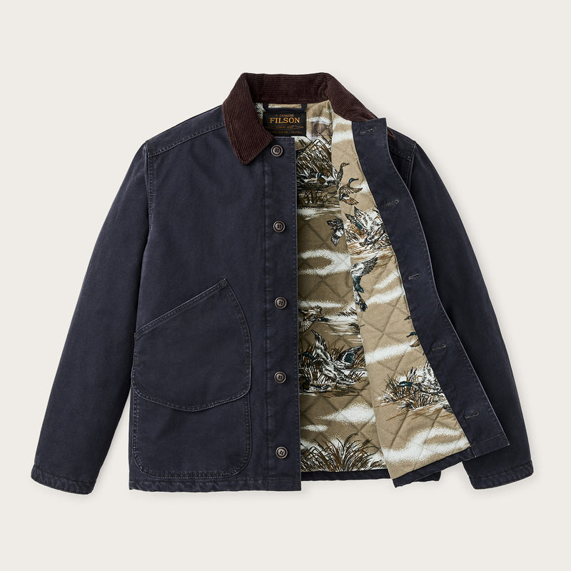 Insulated canvas outfitter jacket von Filson | Dark navy (Blue)