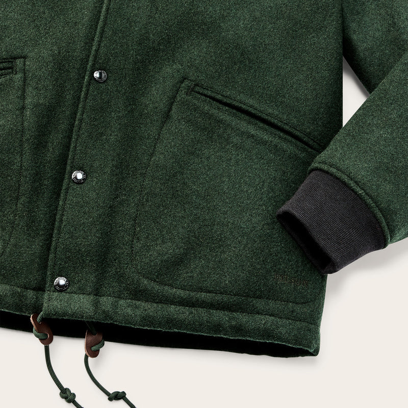 Mackinaw wool coach jacket von Filson | Vintage pine (Green)