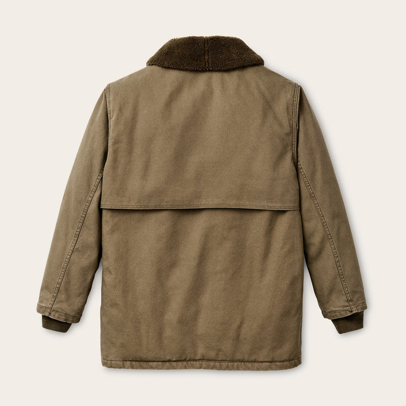 Rustic canvas packer coat von Filson | Marsh olive (Beige)