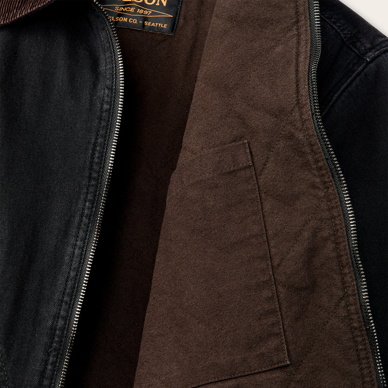 Denim tacoma jacket von Filson | Rinsed black (Black)