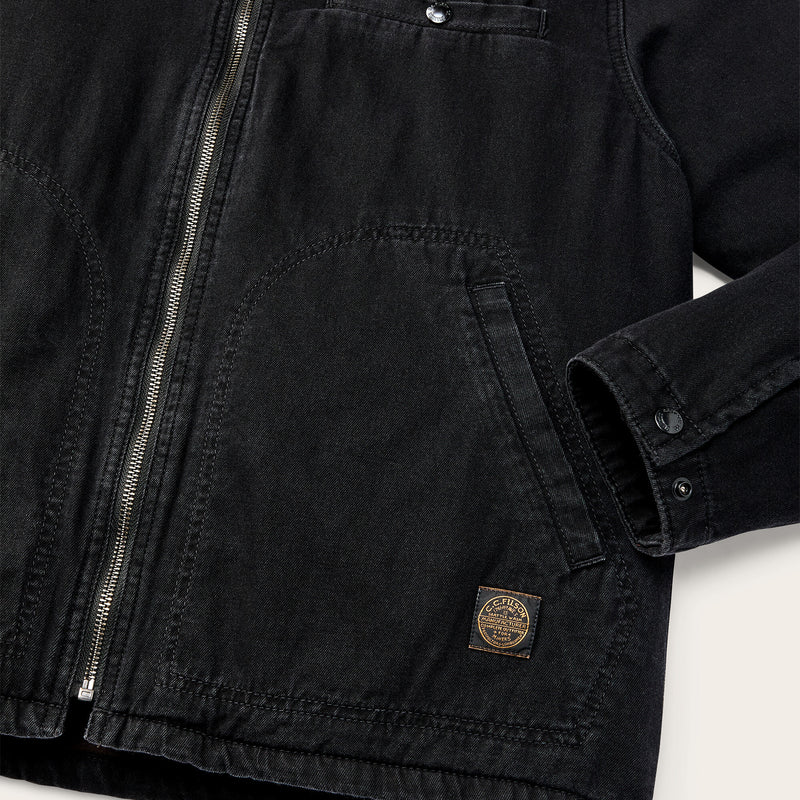 Denim tacoma jacket von Filson | Rinsed black (Black)