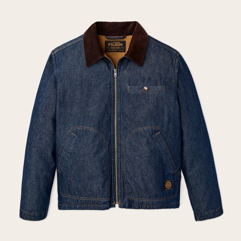 Denim tacoma jacket von Filson | Rinsed vintage indigo (Blue)