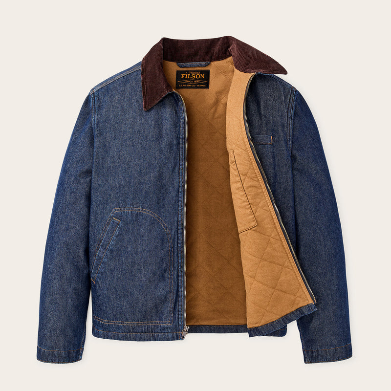 Denim tacoma jacket von Filson | Rinsed vintage indigo (Blue)