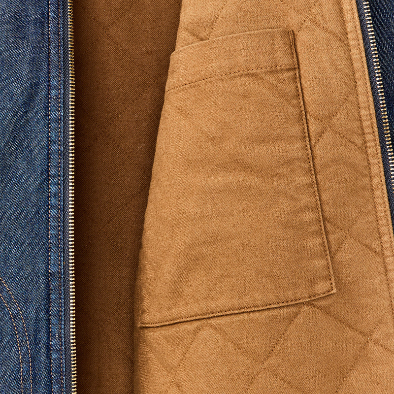 Denim tacoma jacket von Filson | Rinsed vintage indigo (Blue)