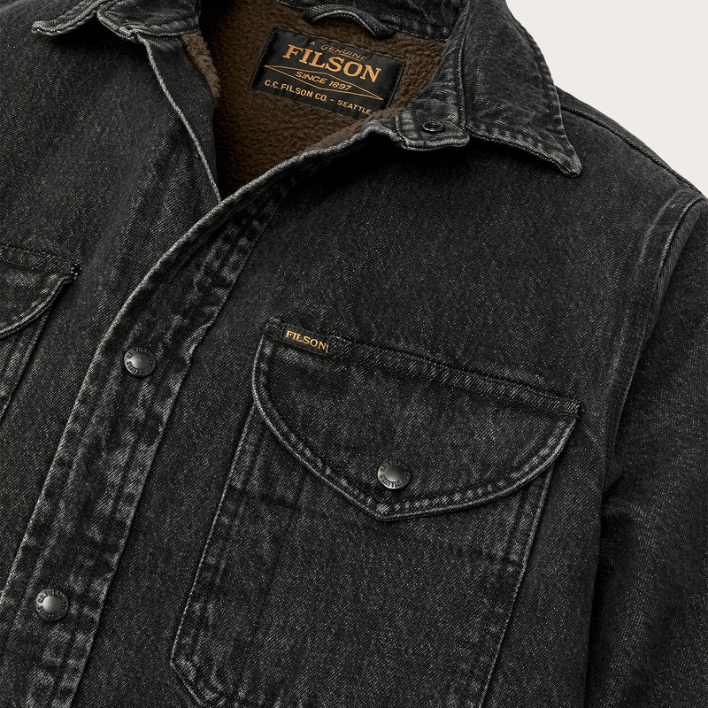 Denim jac-shirt von Filson | Vintage black (Black)