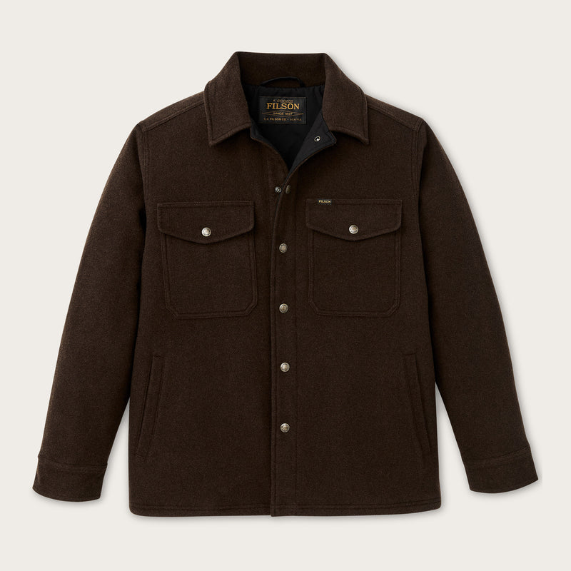 Insulated jac-shirt by Filson | Beaver brown (Brown)