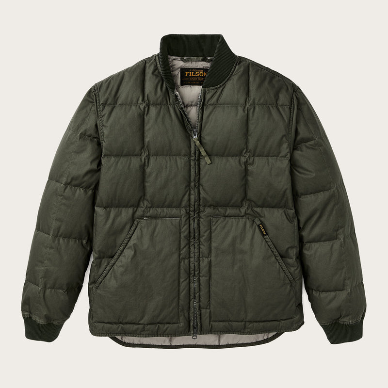 Heritage cotton down jacket von Filson | Beluga (Green)