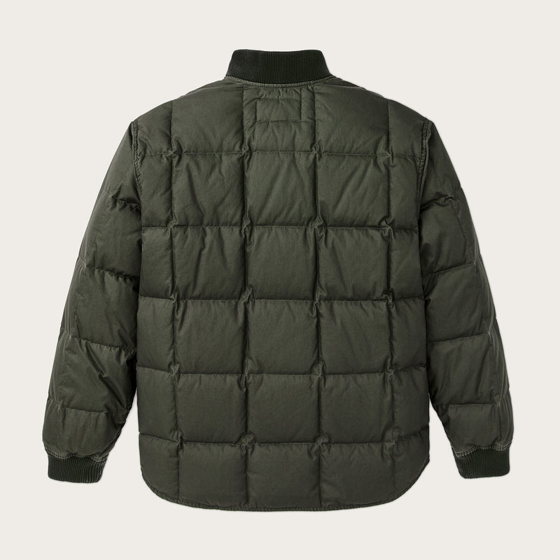 Heritage cotton down jacket von Filson | Beluga (Green)