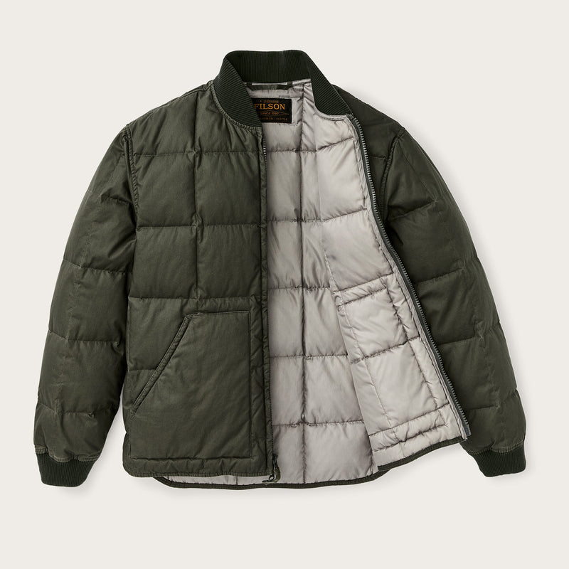 Heritage cotton down jacket von Filson | Beluga (Green)