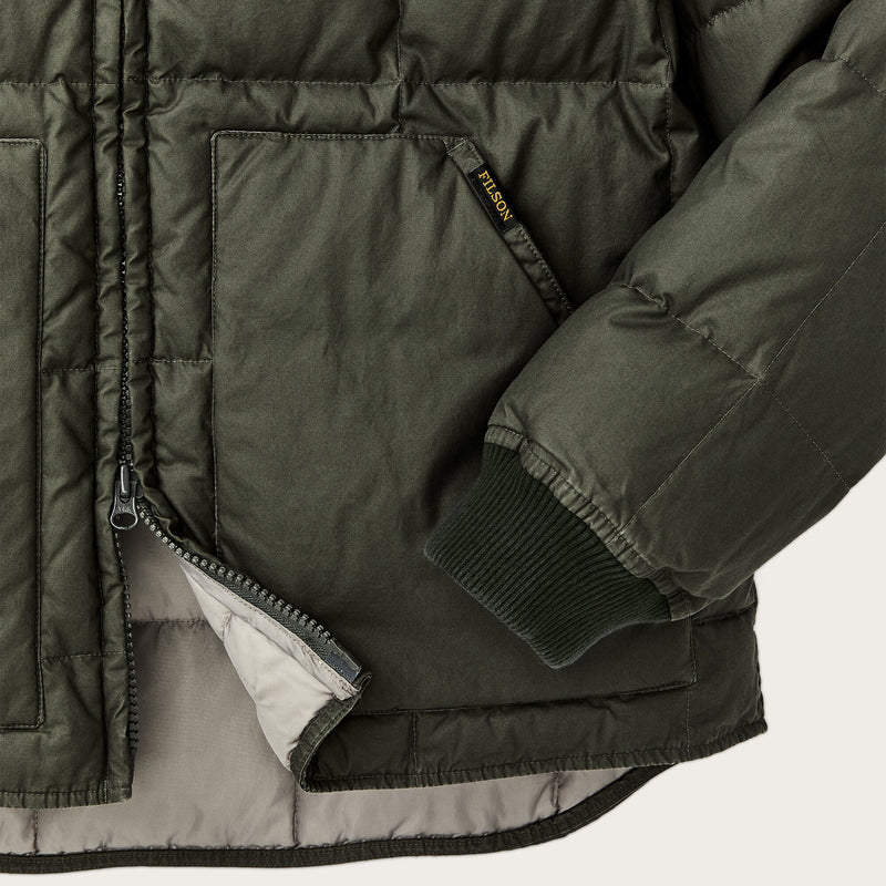 Heritage cotton down jacket von Filson | Beluga (Green)