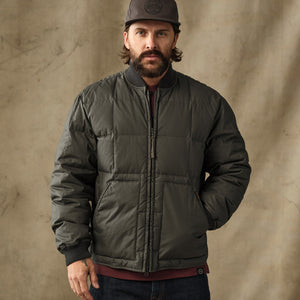 Heritage cotton down jacket von Filson | Beluga (Green)
