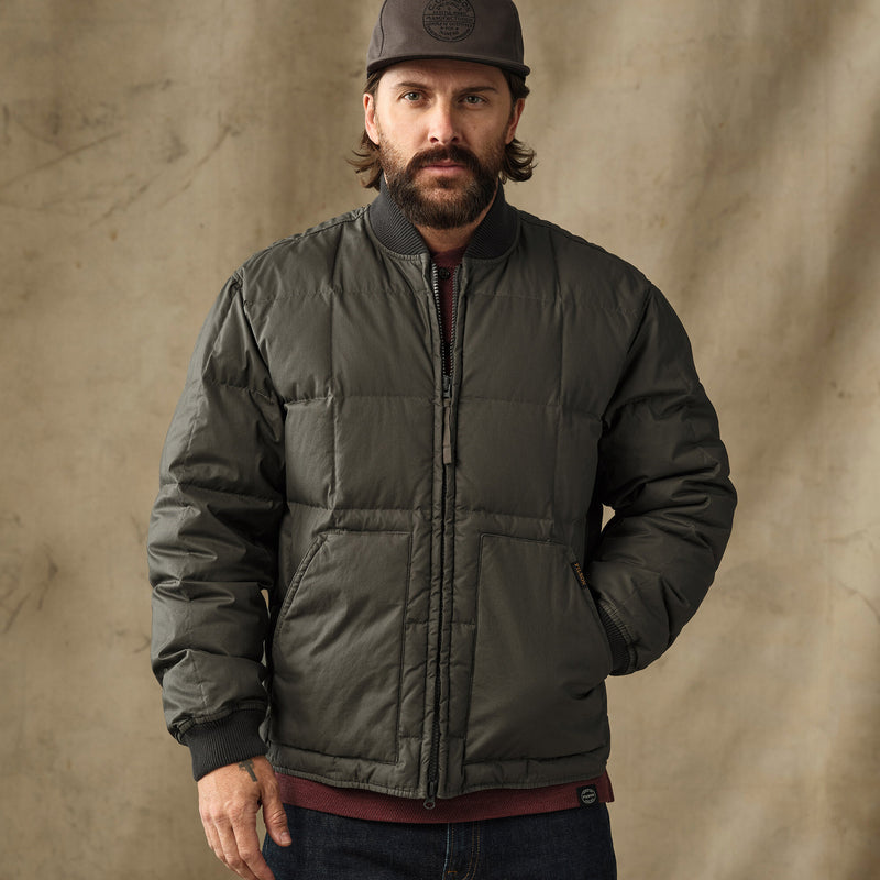 Heritage cotton down jacket von Filson | Beluga (Green)