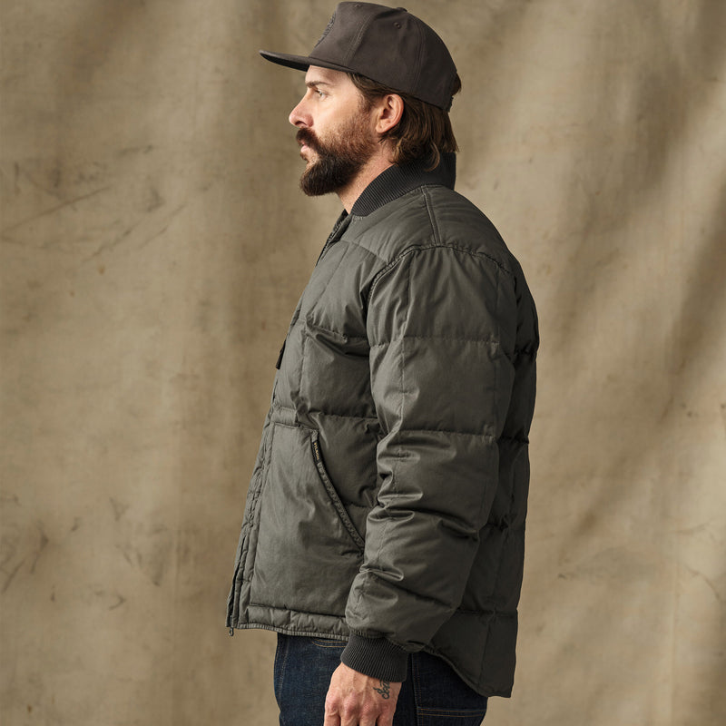 Heritage cotton down jacket von Filson | Beluga (Green)