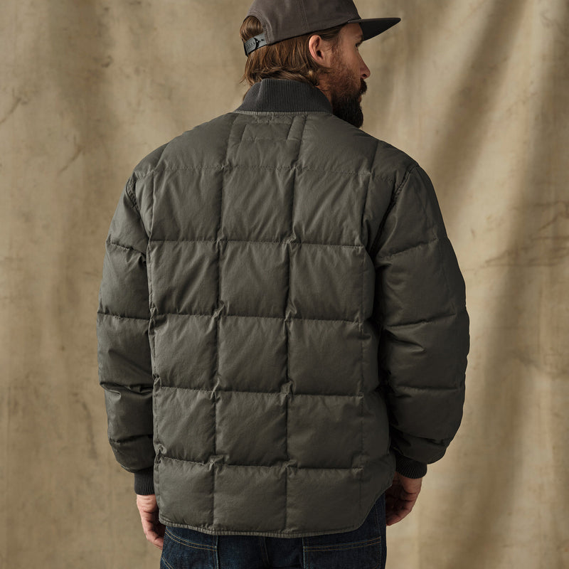Heritage cotton down jacket von Filson | Beluga (Green)