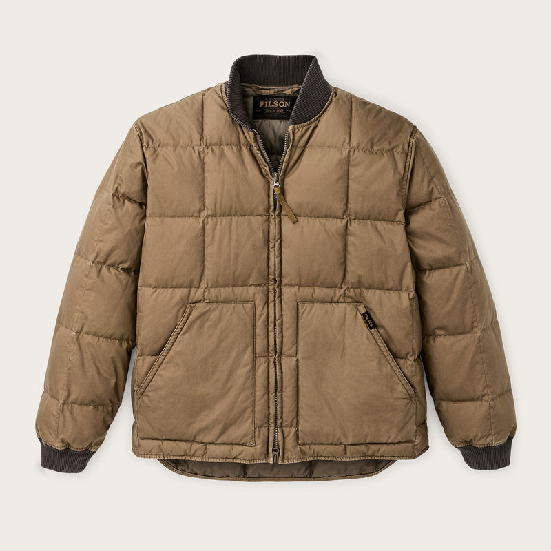 Heritage cotton down jacket von Filson | Light brown (Beige)