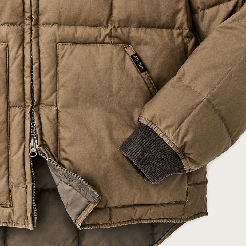 Heritage cotton down jacket von Filson | Light brown (Beige)