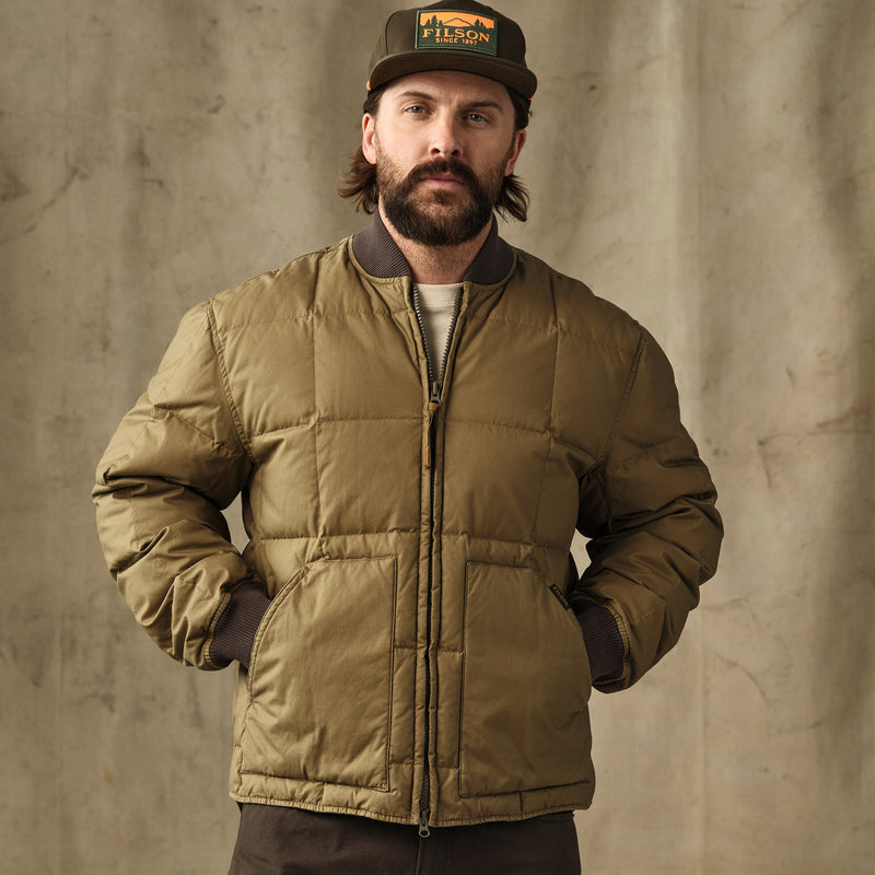 Heritage cotton down jacket von Filson | Light brown (Beige)