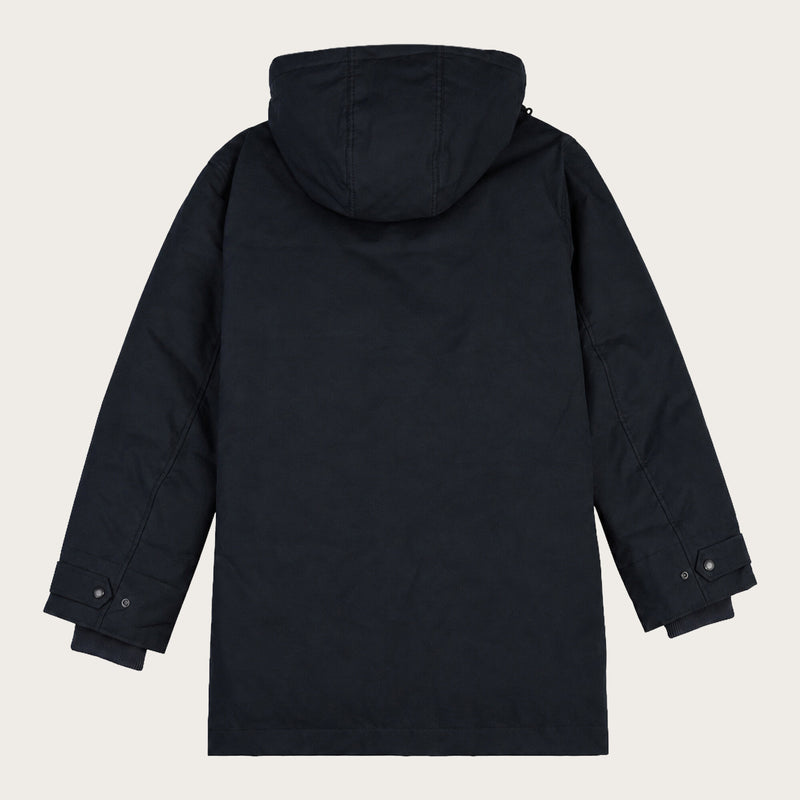 Waxed field down parka von Filson | Harbor blue (Blue)