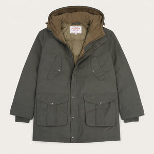 Waxed field down parka by Filson | Otter green (Green)