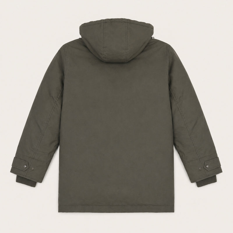 Waxed field down parka by Filson | Otter green (Green)