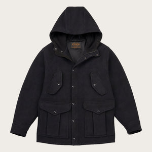 Cascade wool mountain parka von Filson | Navy/black plaid (Blue)