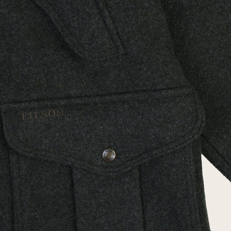 Cascade wool mountain parka von Filson | Pine green (Green)