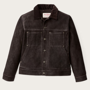 Waxed suede short cruiser von Filson | Dark brown (Brown)