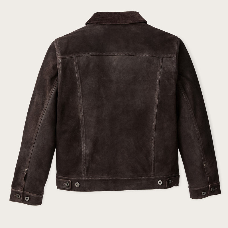 Waxed suede short cruiser von Filson | Dark brown (Brown)