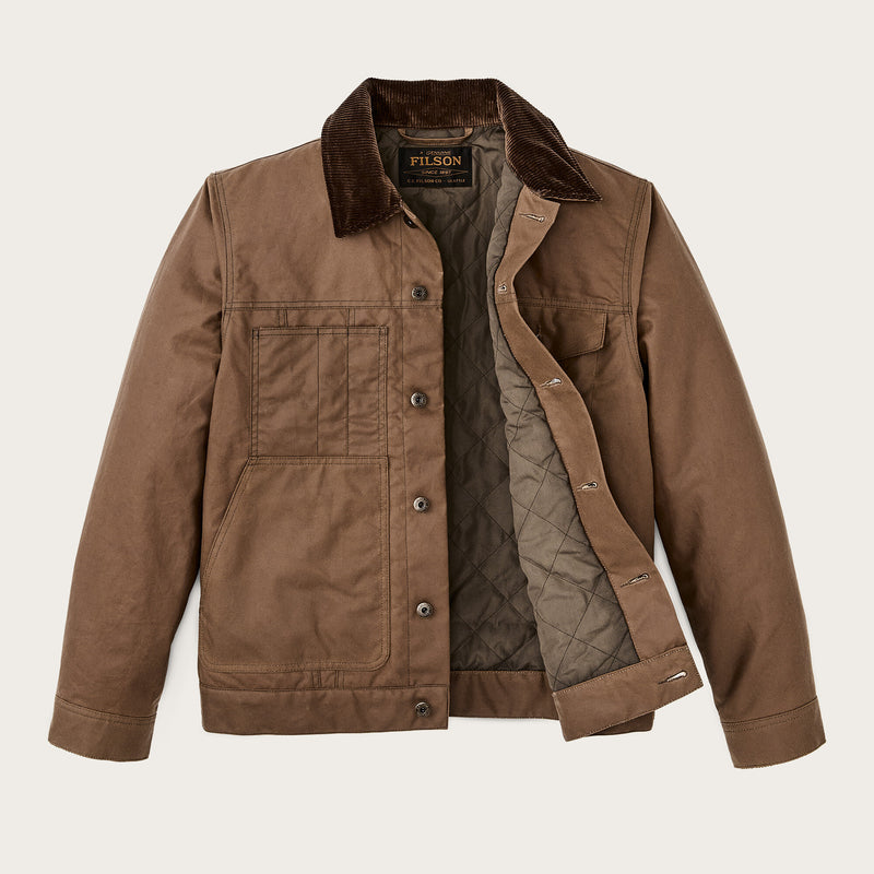Insulated short cruiser jacket von Filson | Dark brown (Brown)