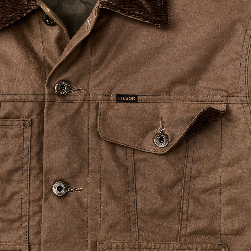 Insulated short cruiser jacket von Filson | Dark brown (Brown)