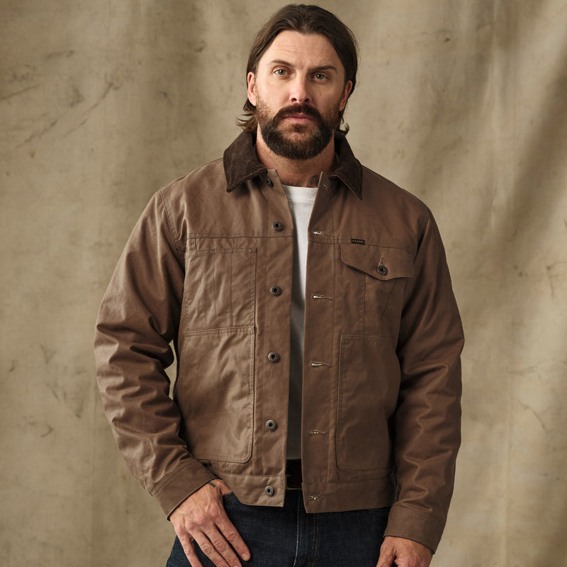 Insulated short cruiser jacket von Filson | Dark brown (Brown)