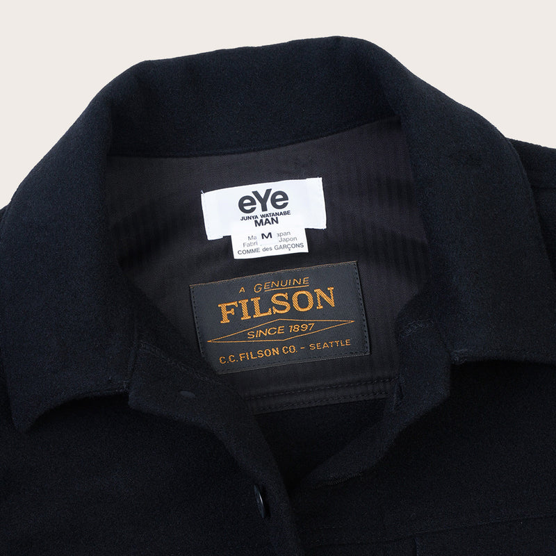 Filson x junya wool lined cruiser by Filson | Black (Black)